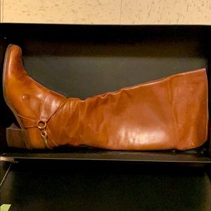 Madonna leather tall boots